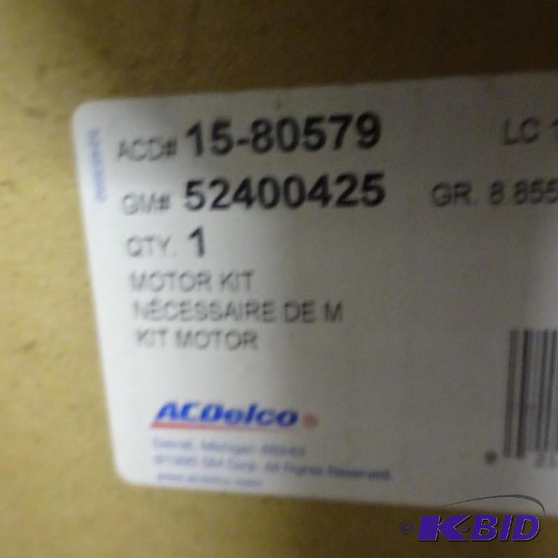 lot 56 image: Blower Motor Kit GM 52400425 New in Box...