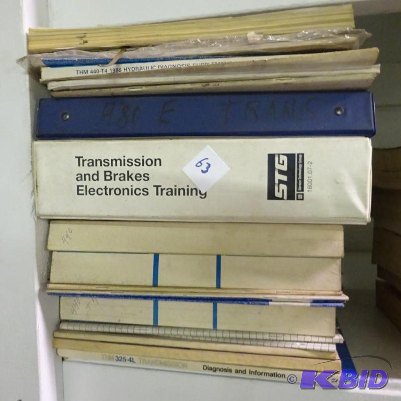 lot 63 image: Misc GM Diagnostic manuals...