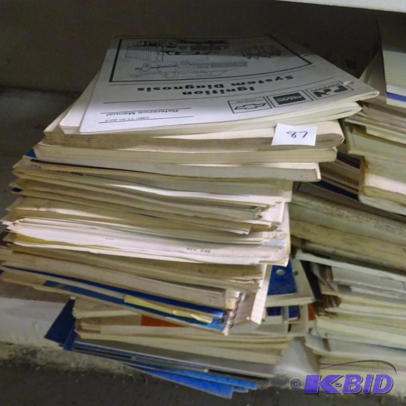 lot 87 image: Misc Driveability Repair Manuals...