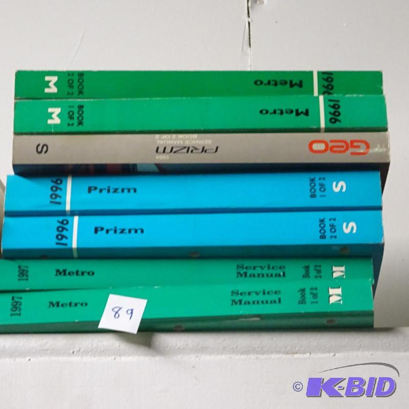 lot 89 image: Misc GM Repair Manuals...