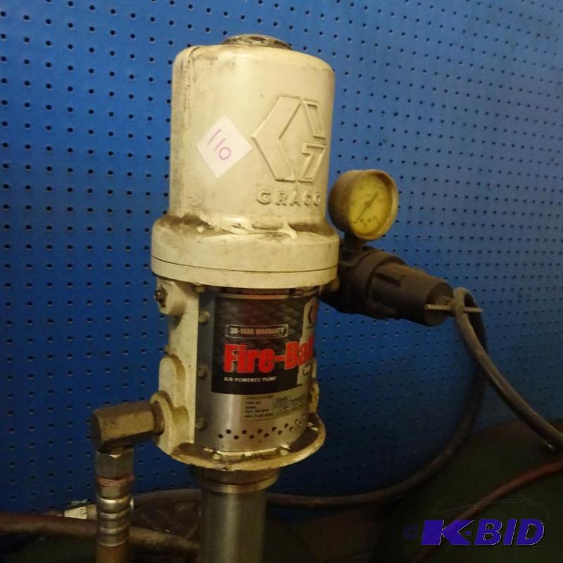 lot 110 image: Graco Fireball Oil Pump 30 Year Warrenty Mode...