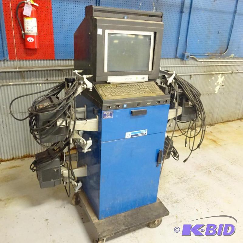 lot 12 image: Hunter Infared Four Wheel Alignment Computer ...