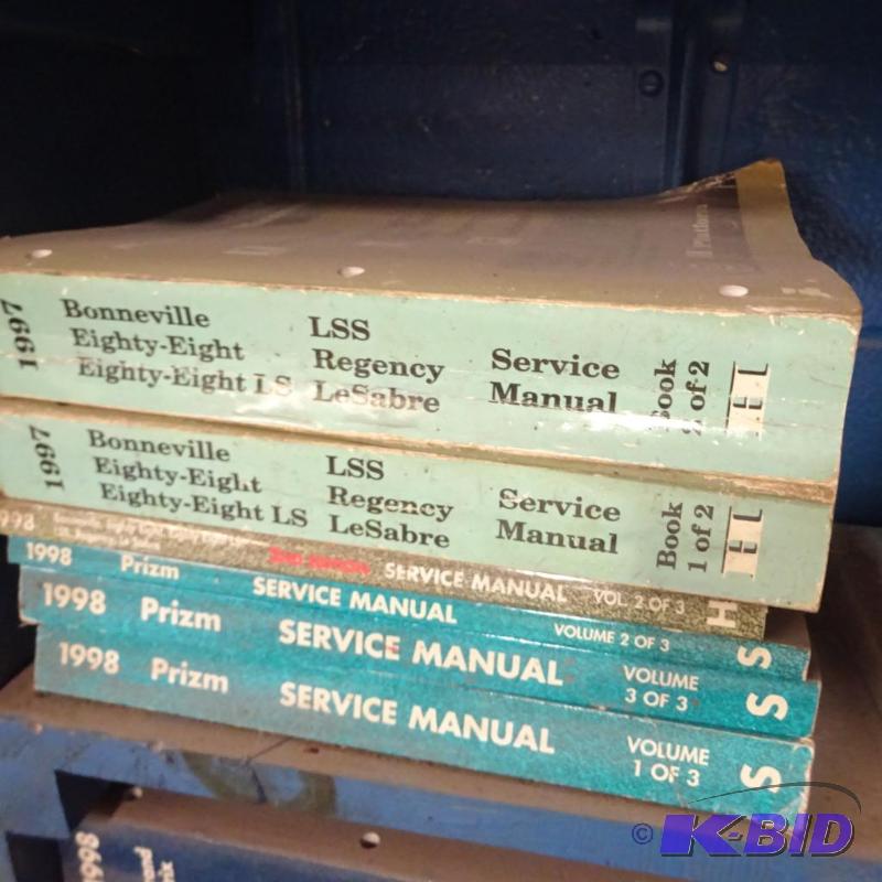 lot 18 image: Misc GM Repair Manuals...