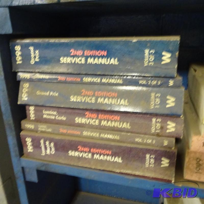 lot 19 image: Misc GM Repair Manuals...