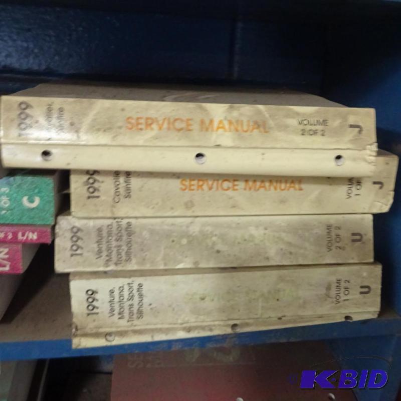 lot 21 image: Misc GM Repair Manuals...