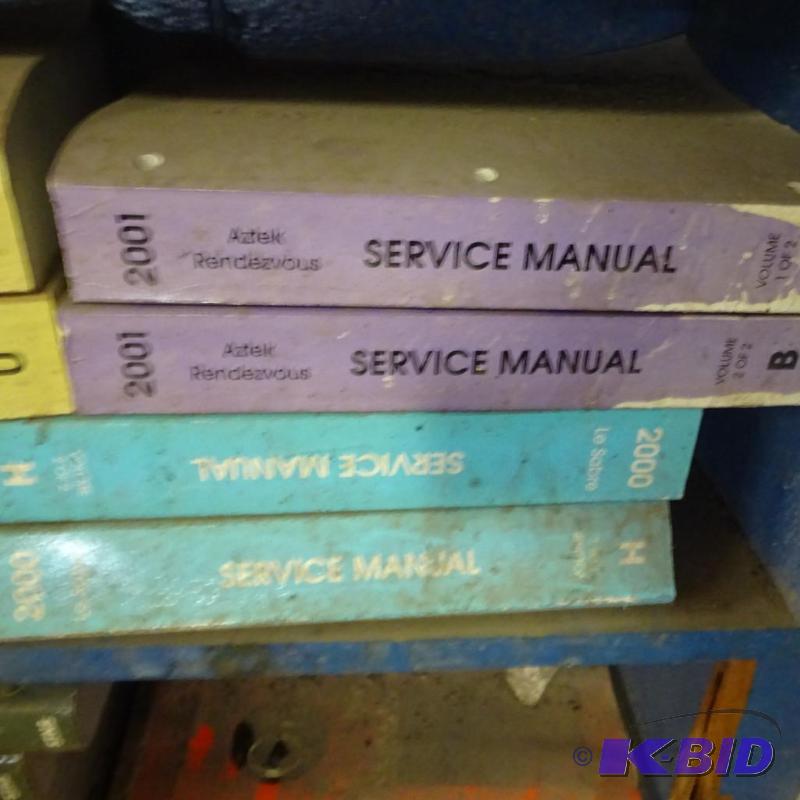 lot 22 image: Misc GM Repair Manuals...