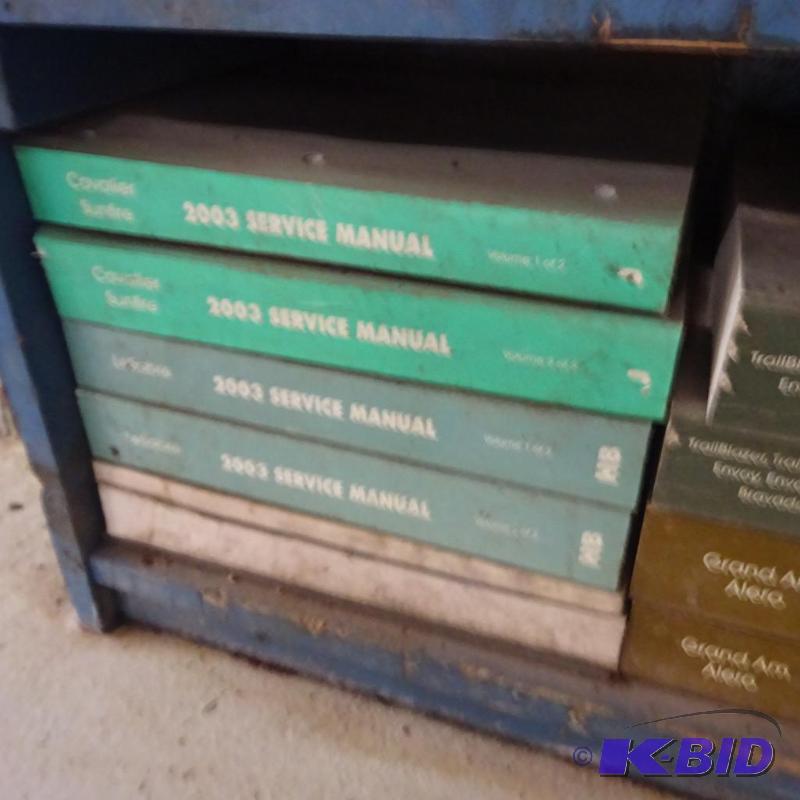 lot 24 image: Misc GM Repair Manuals...