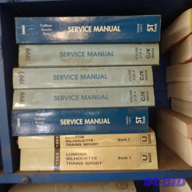 lot 27 image: Misc GM Repair Manuals...
