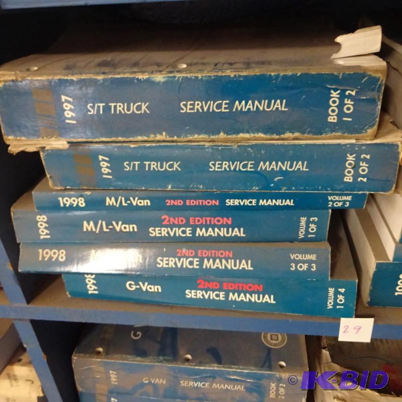 lot 29 image: Misc GM Repair Manuals...