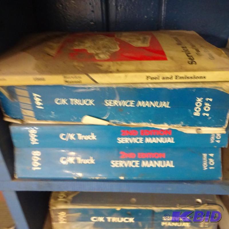 lot 30 image: Misc GM Repair Manuals...