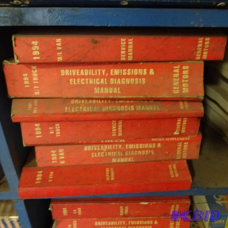 lot 34 image: Misc GM Repair Manuals...