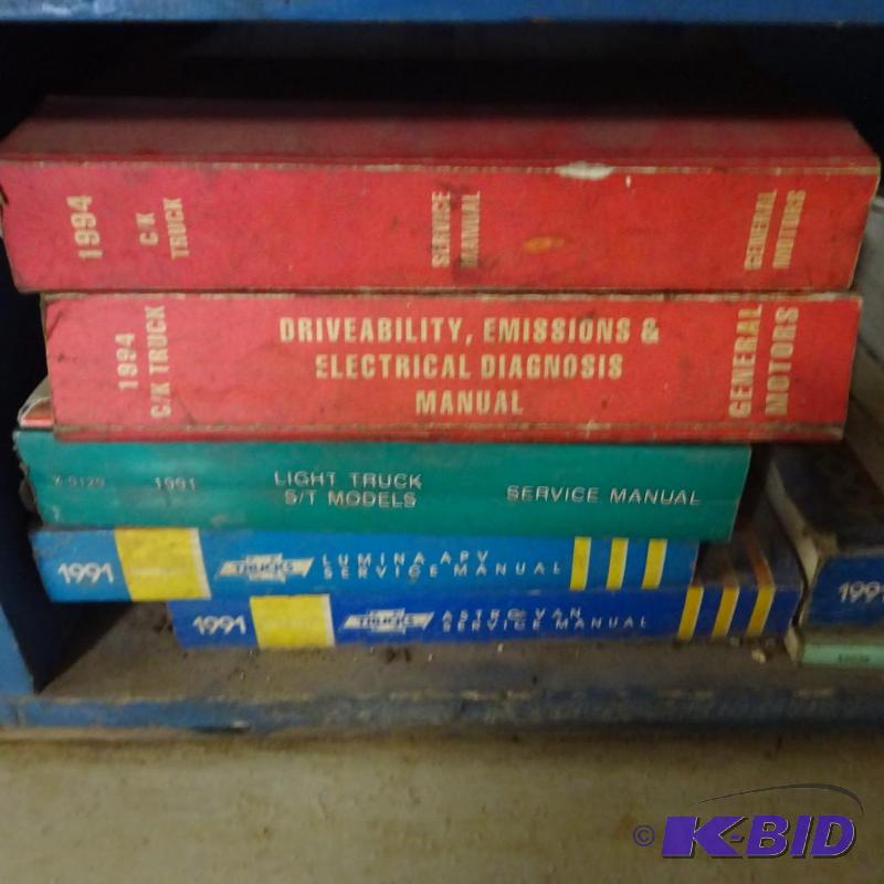 lot 36 image: Misc GM Repair Manuals...