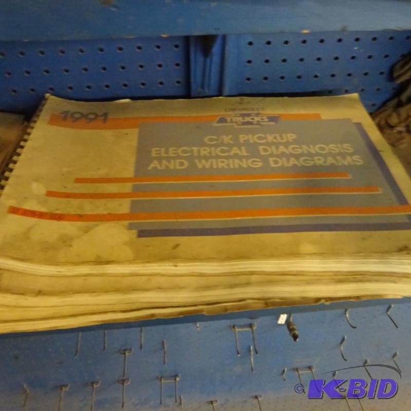 lot 37 image: GM Electrical and Diagram Manuals...