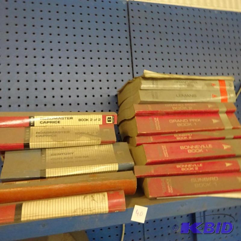 lot 40 image: Misc GM Repair Manuals...