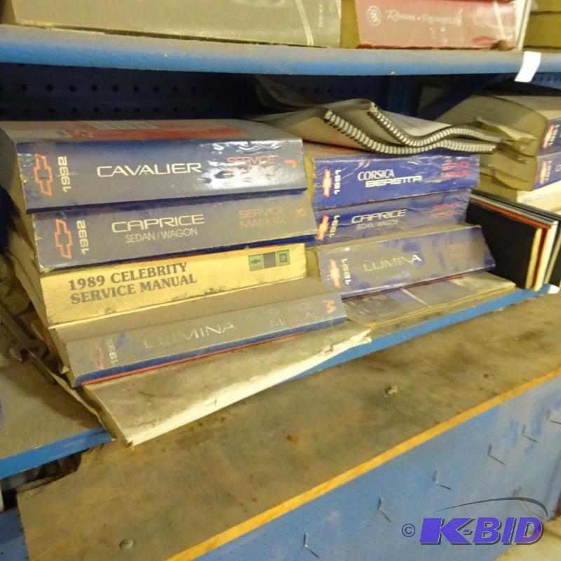 lot 45 image: Misc GM Repair Manuals...