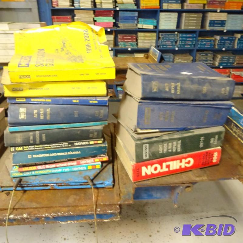lot 46 image: Misc After Market Repair Manuals...