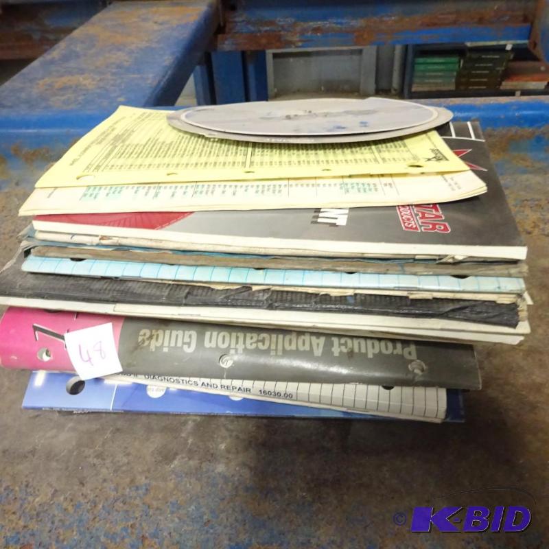 lot 48 image: Misc Alignment Manuals and Spec Books...