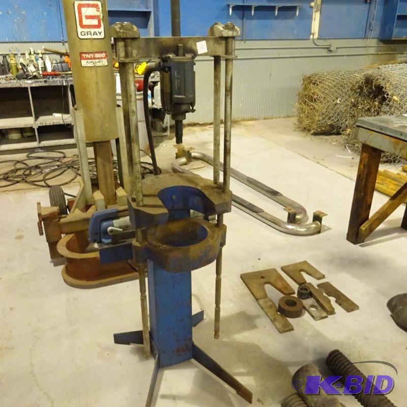 lot 51 image: Owatonna Tool Company Press with Misc Tooling...