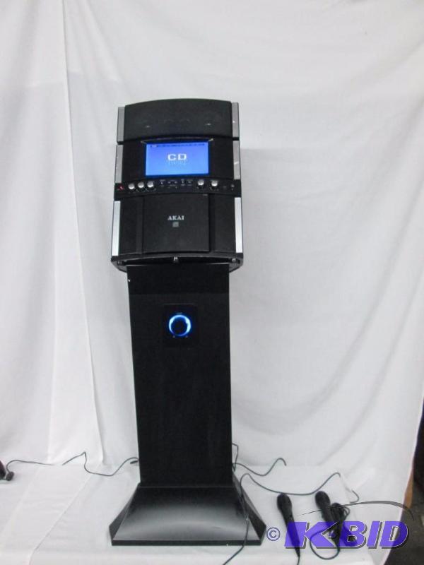 AKAI Karaoke System with Pedestal and 7 Screen
