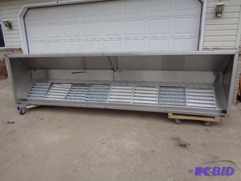 lot 10 image: 14 Stainless Steel Exhaust Hood