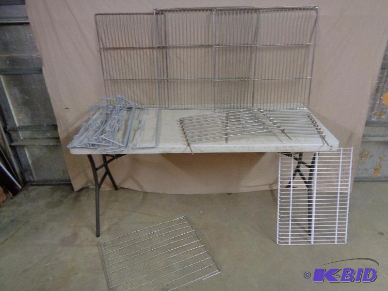 lot 37 image: Assorted Racks and Shelves