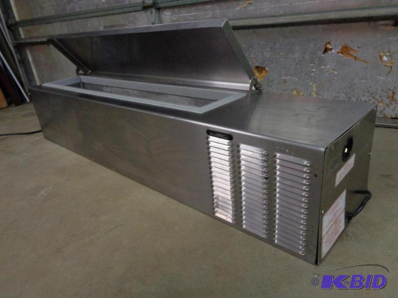 lot 9 image: Silver King Refrigerated Ingredient Rail