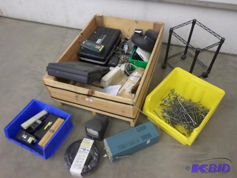 lot 10 image: Pallet Lot Peg-Board Hangers, Misc Gauges &a...