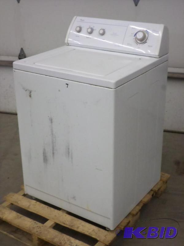 lot 7 image: Whirlpool Commercial Quality Wash Machine, Wo...