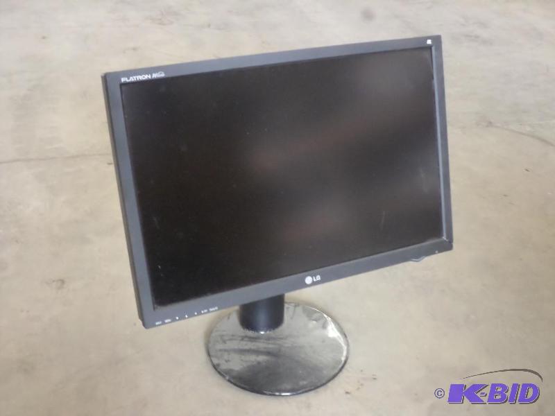 lot 79 image: LG Flatron Wide Monitor, Works, No Cords...