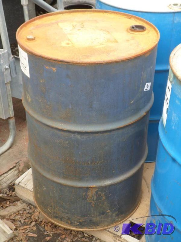 lot 90 image: 55-Gallon Sealed Lid Steel Barrel  ...