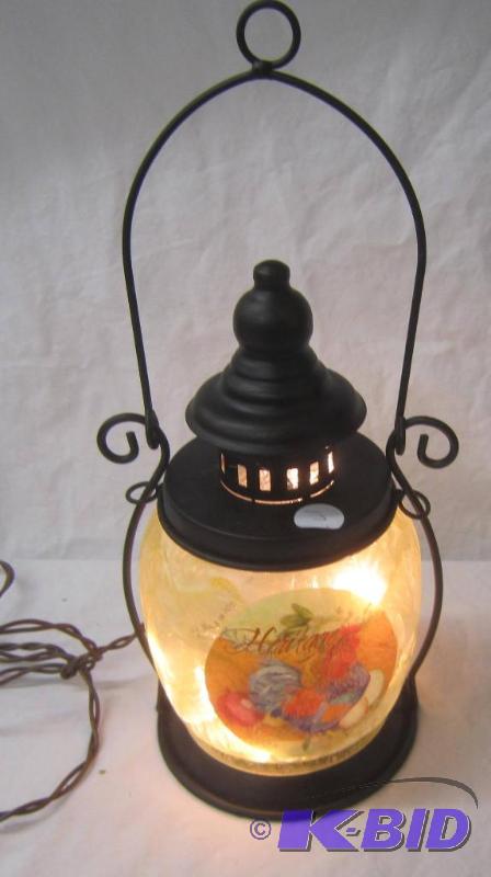 NEW  12 High Lighted Electric Lamp with Rooster