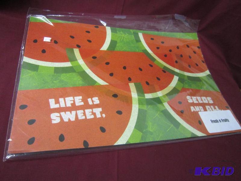 Paper Placemats Watermelon  Oranges