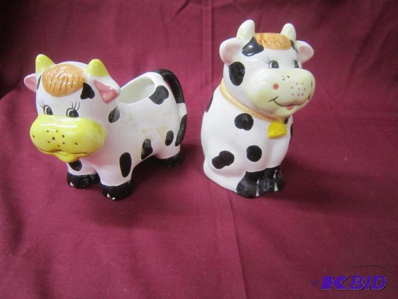 Cow Creamer and Sugar