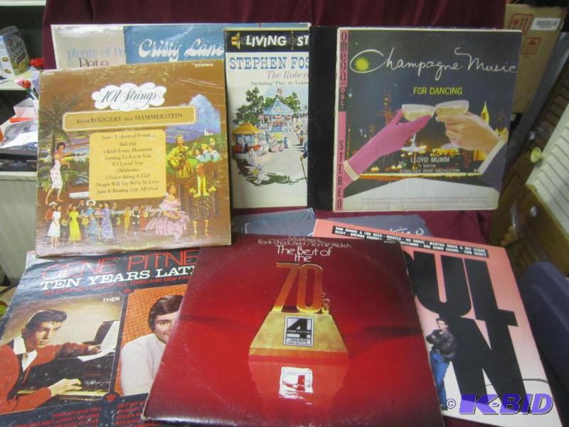 BOX LOT RECORDS