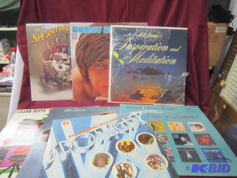 BOX LOT RECORDS