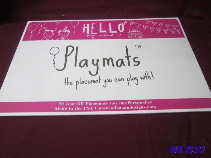20 Tear-off Playmats you can Personalize