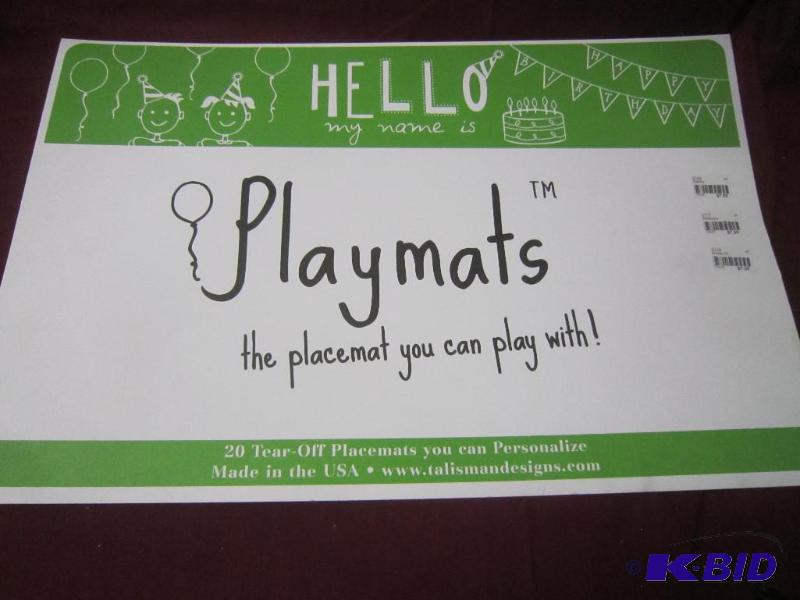 20 Tear-off Playmats you can Personalize