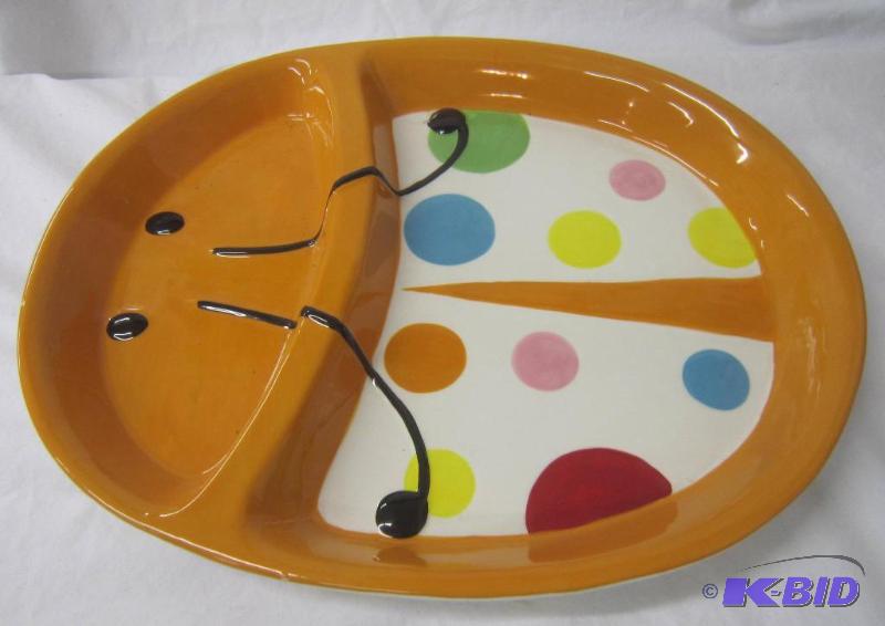 Bug Divided Serving Platter