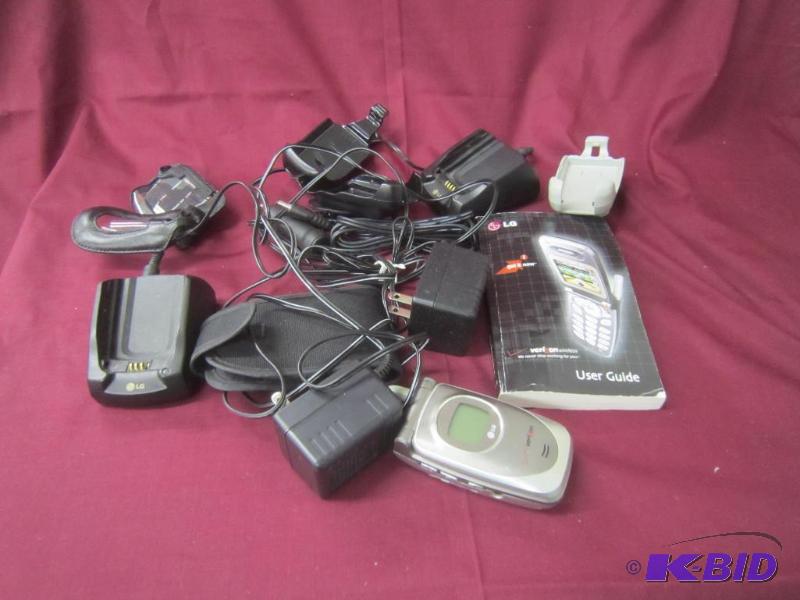 BOX LOT - 5 Carriers, Chargers, Manual