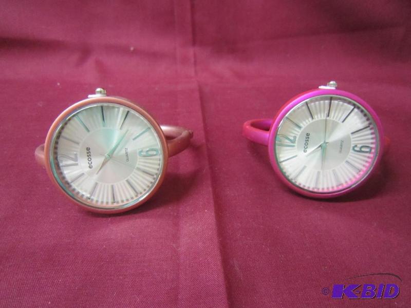NEW  2 - Watches Fuchsia and Nude