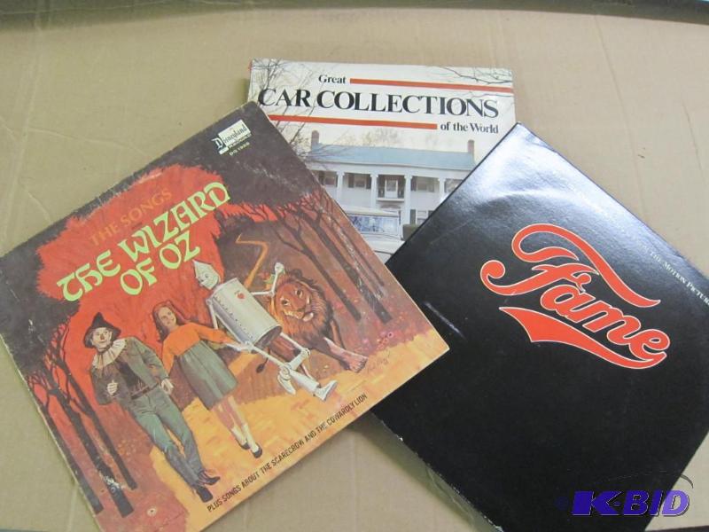 Car Book and 72RPM Albums