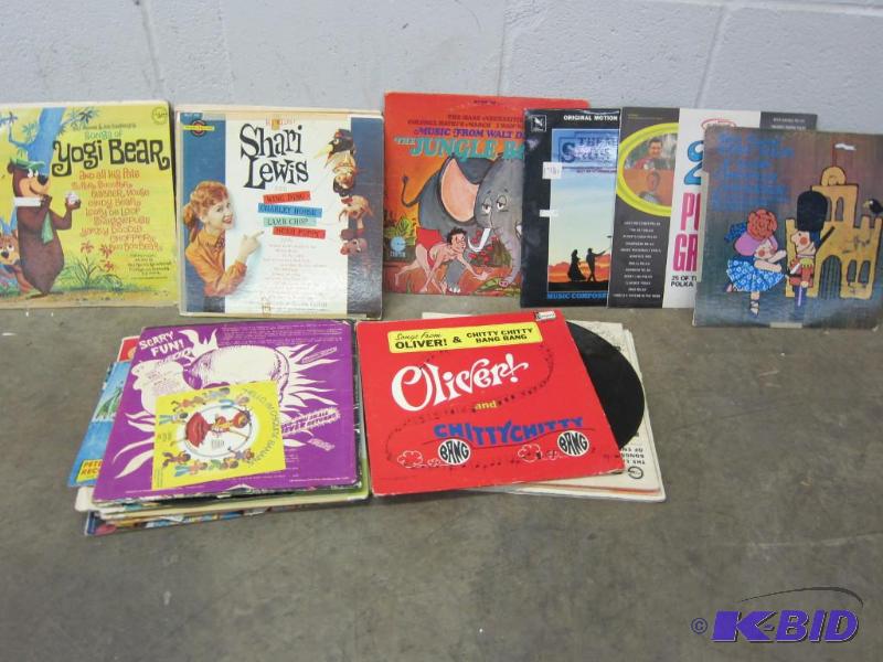 Grab Bag of Childrens Record Albums and More