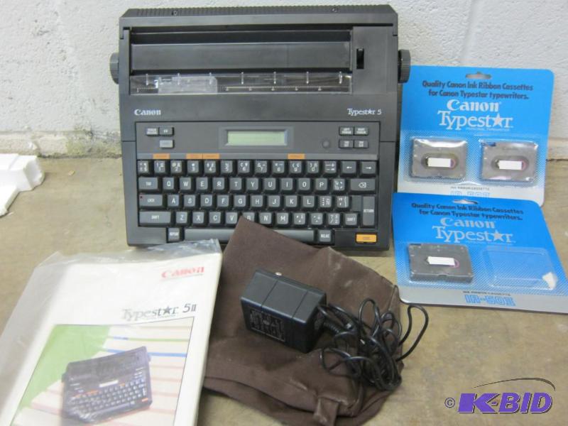 Canon Electronic Typewriter