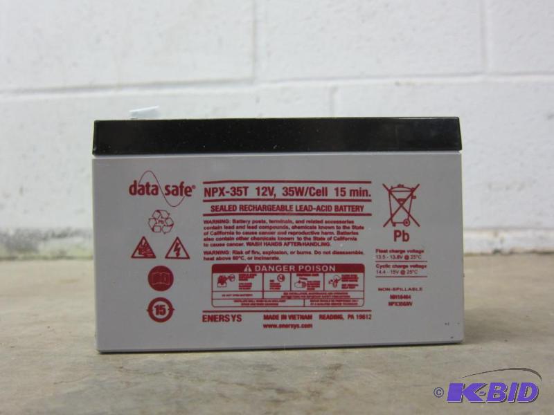 Emergency Lighting Power Battery