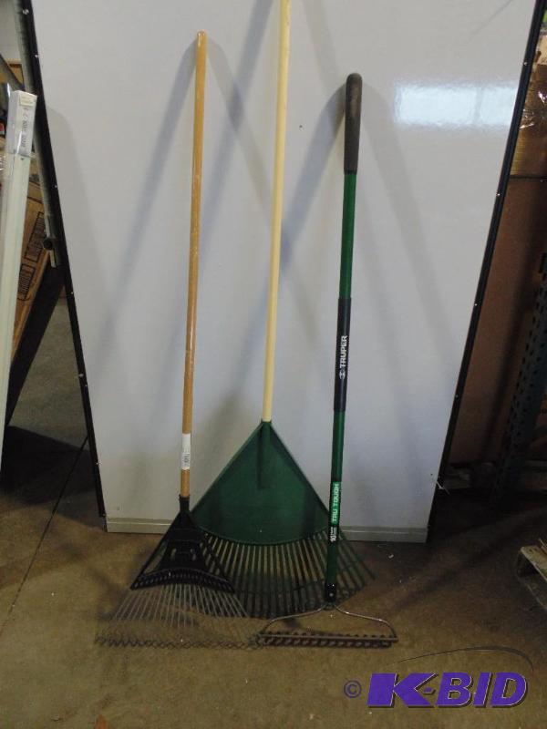 Lot of 3 new Rakes - Please see all pictures...