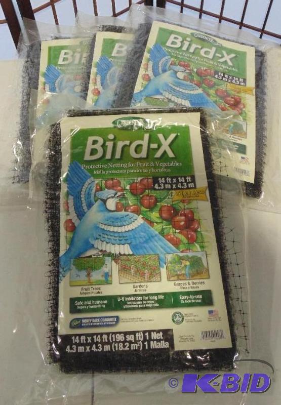Lot of Bird- X Protective Netting for Fruits ...