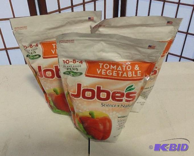 Three bags of Jobes Tomato &amp Vegetable Pl...