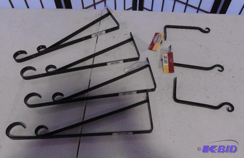 Lot of 7 new Forged Hooks - Please see all pi...