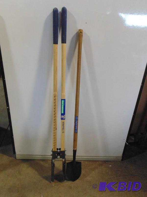 Lot of new Post hole Digger and Round Point ...