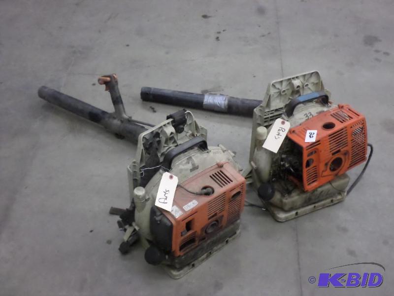(2) Stihl BR400 Backpack Blowers For Parts...